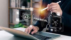 A person reviewing financial charts, symbolizing financial advisory.